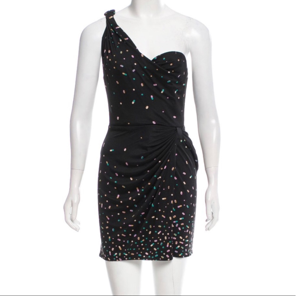 PILL PRINT!! Issa London Silk Multi-color Dress